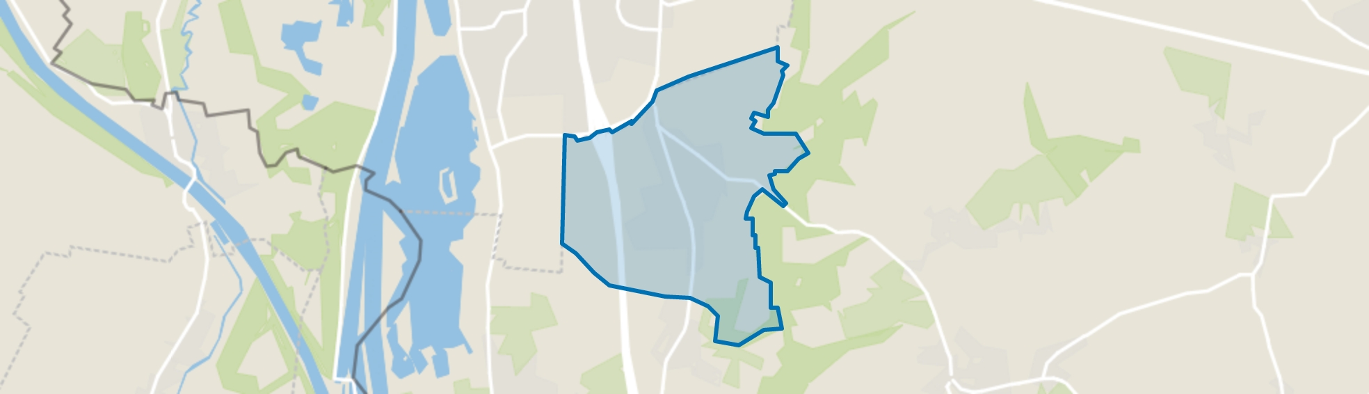 Gronsveld, Eckelrade map