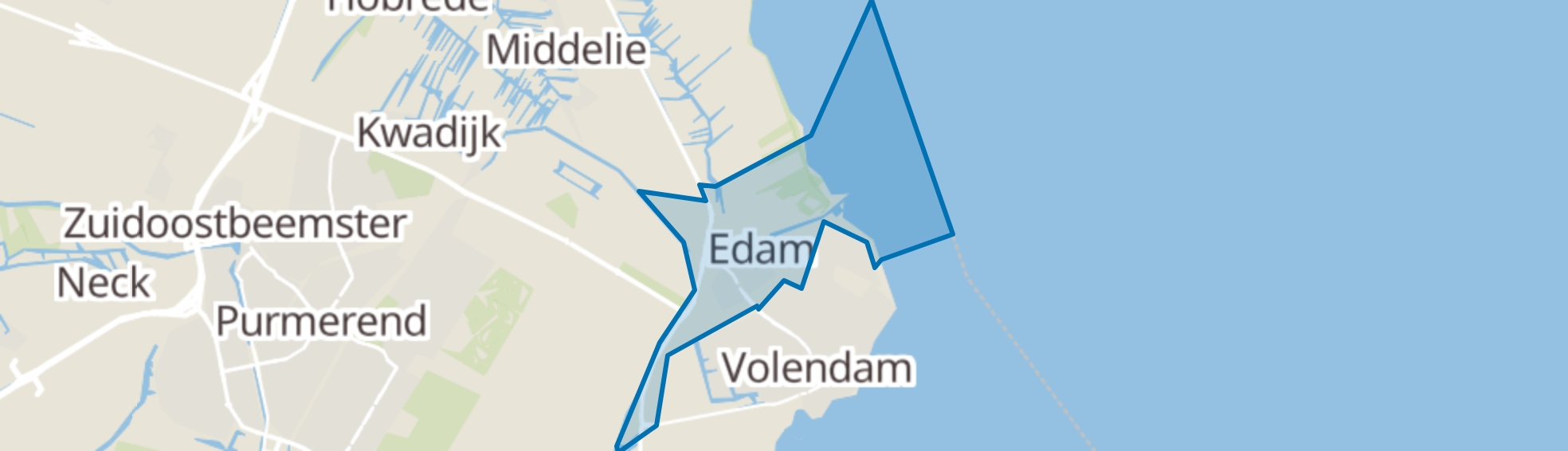 Edam map