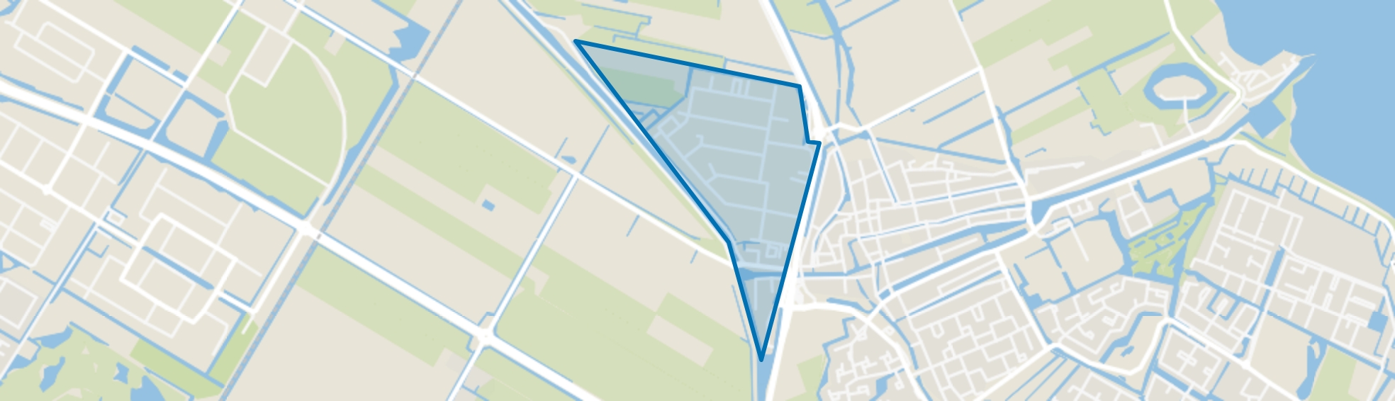 Edam-Industriegebied, Edam map