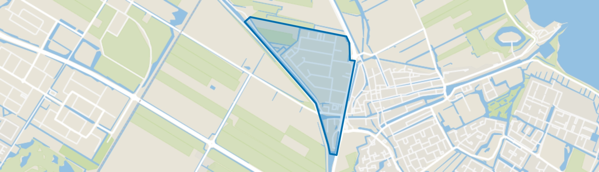 Edam-Industriegebied, Edam map