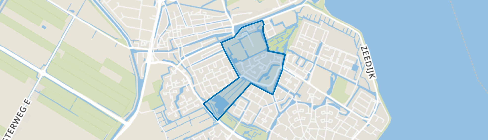 Edam-Molenbuurt, Edam map