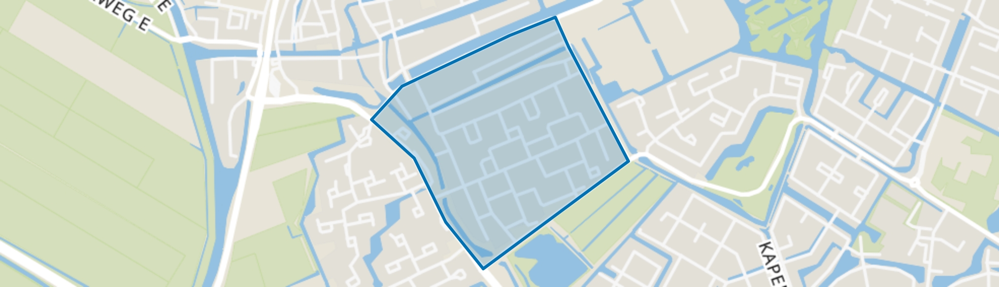 Edam-Singelwijk, Edam map