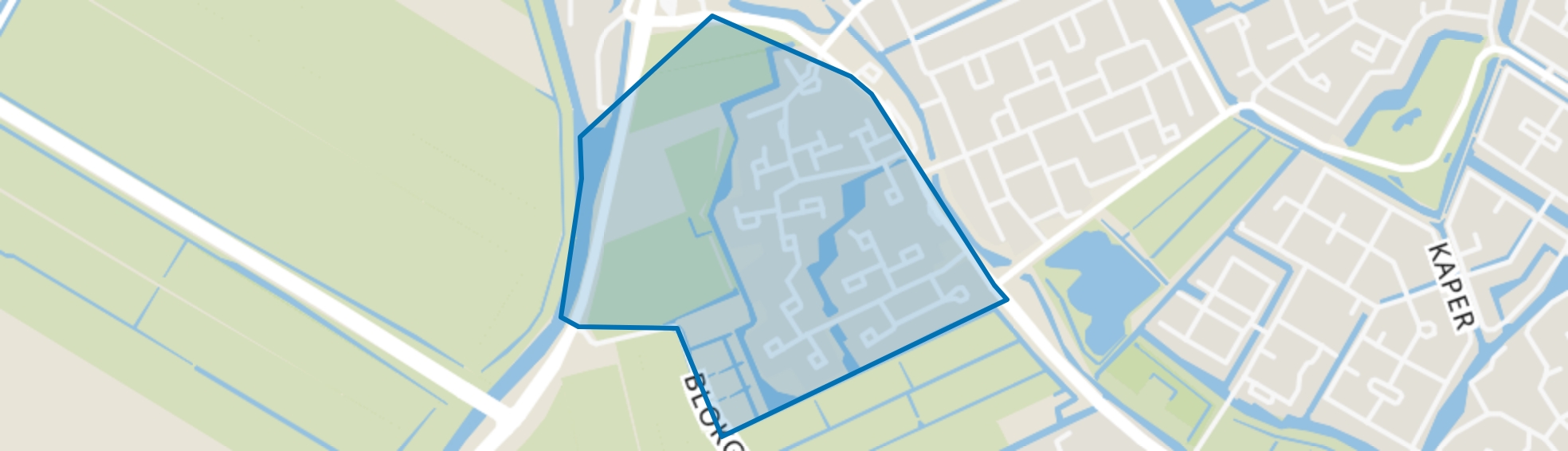 Edam-Zuid, Edam map