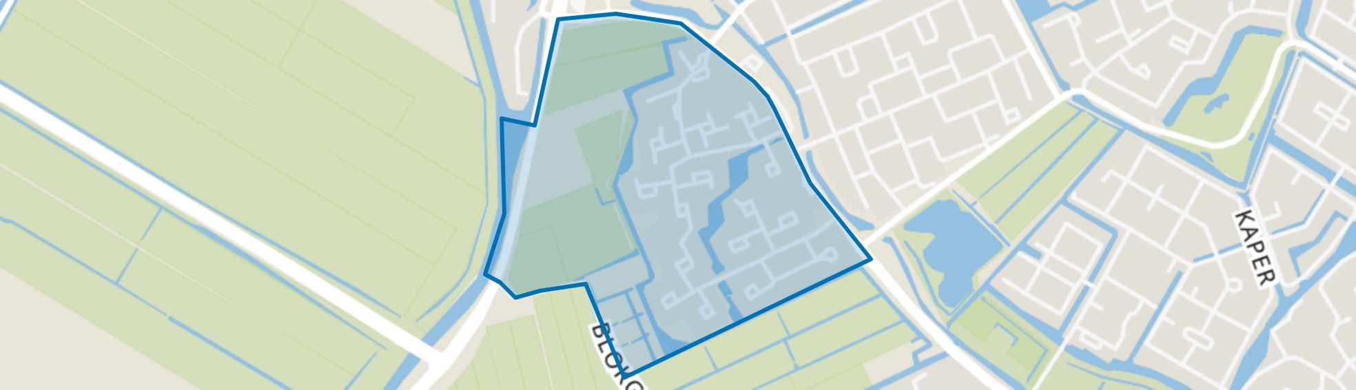 Edam-Zuid, Edam map