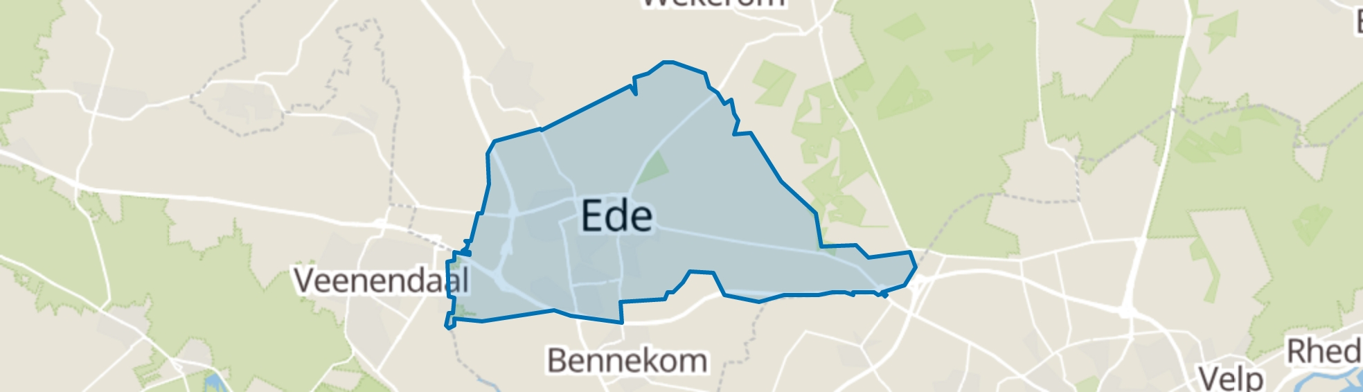 Ede map