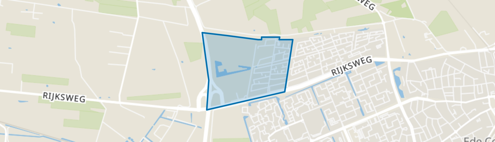 De Venen en Zanden, Ede map