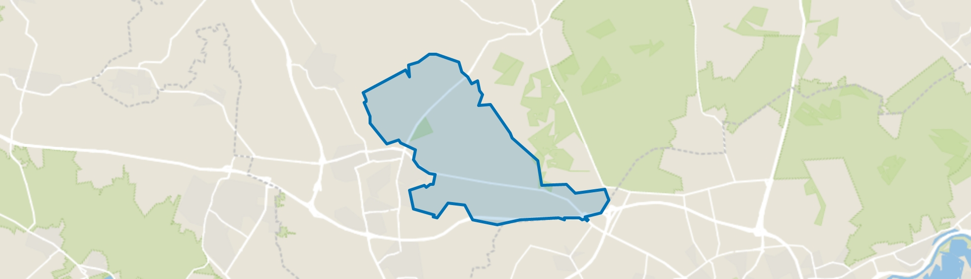 Driesprong/Ginkel, Ede map