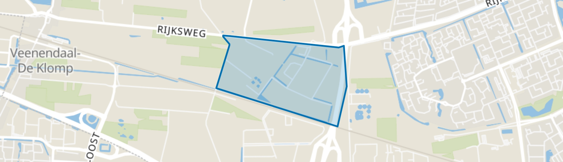 Kievitsmeent, Ede map