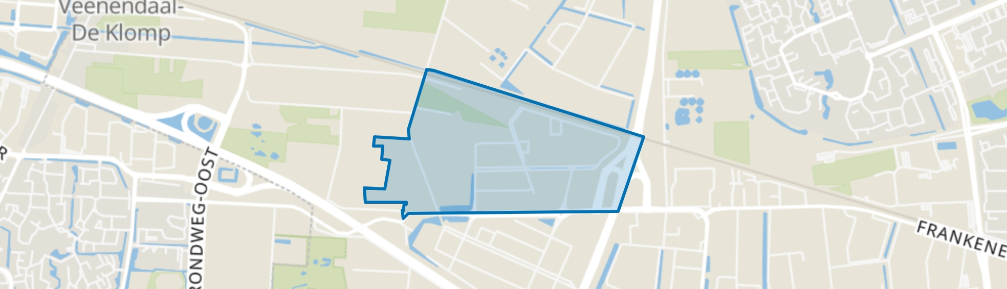 Schuttersveld-Noord, Ede map