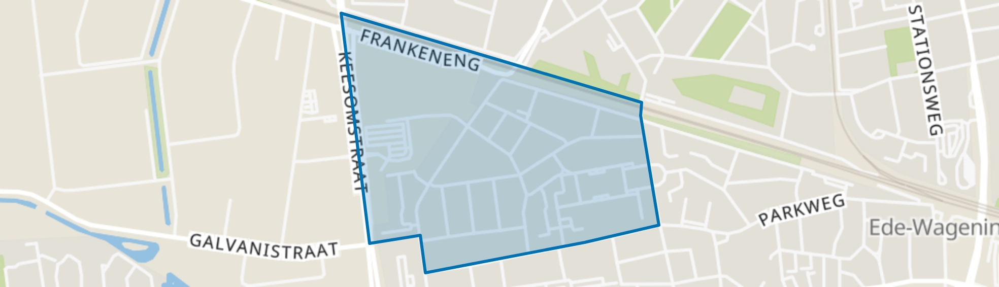 Uitvindersbuurt, Ede map