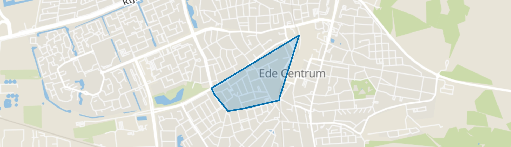 Vogelbuurt, Ede map