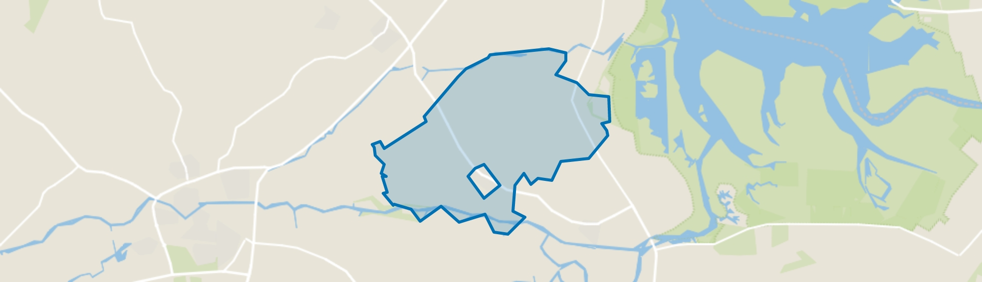 Verspreide huizen Ee, Ee map