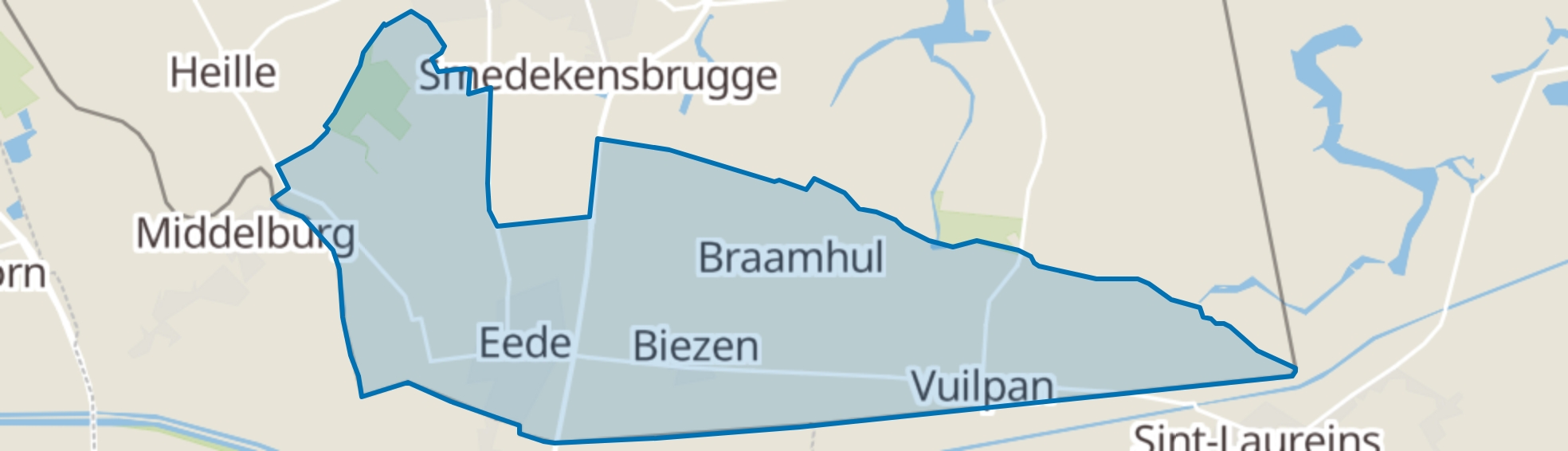 Eede map