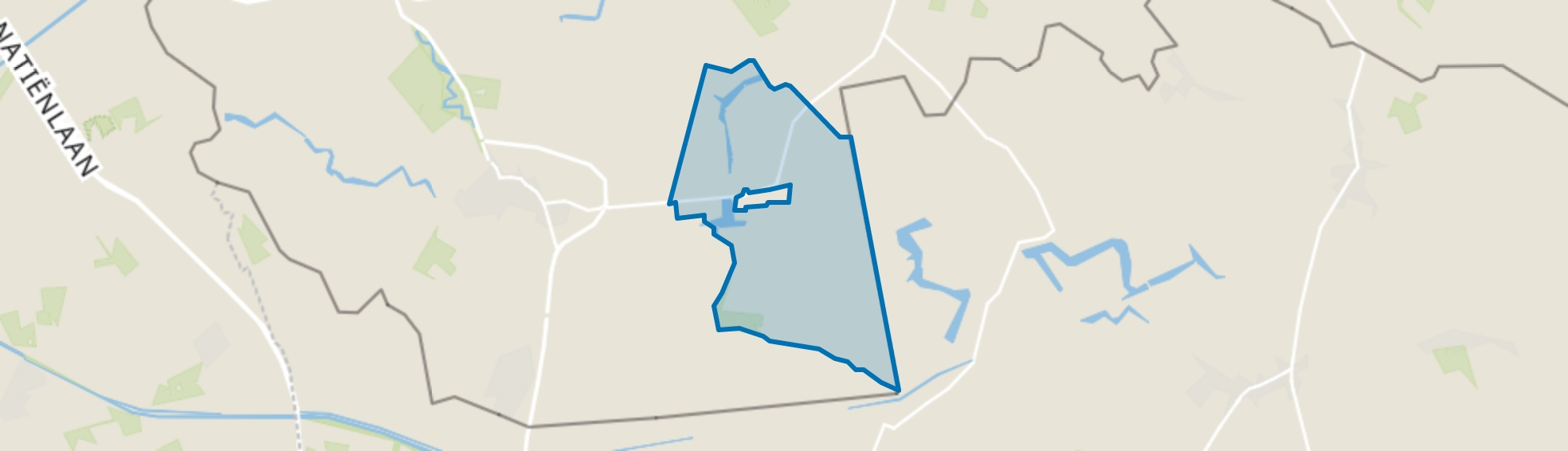 Verspreide huizen Sint Kruis, Eede map