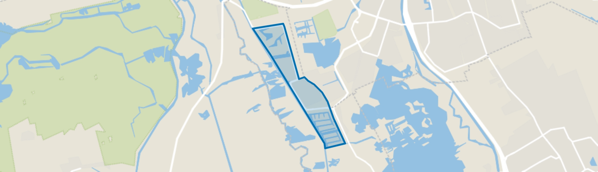 Ter Borch, Eelderwolde map