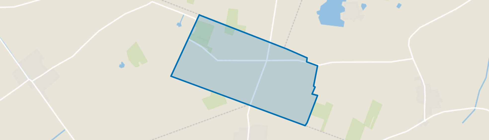 Verspreide huizen Een-West, Een-West map