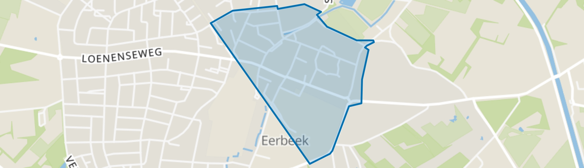 Eerbeek centrum, Eerbeek map