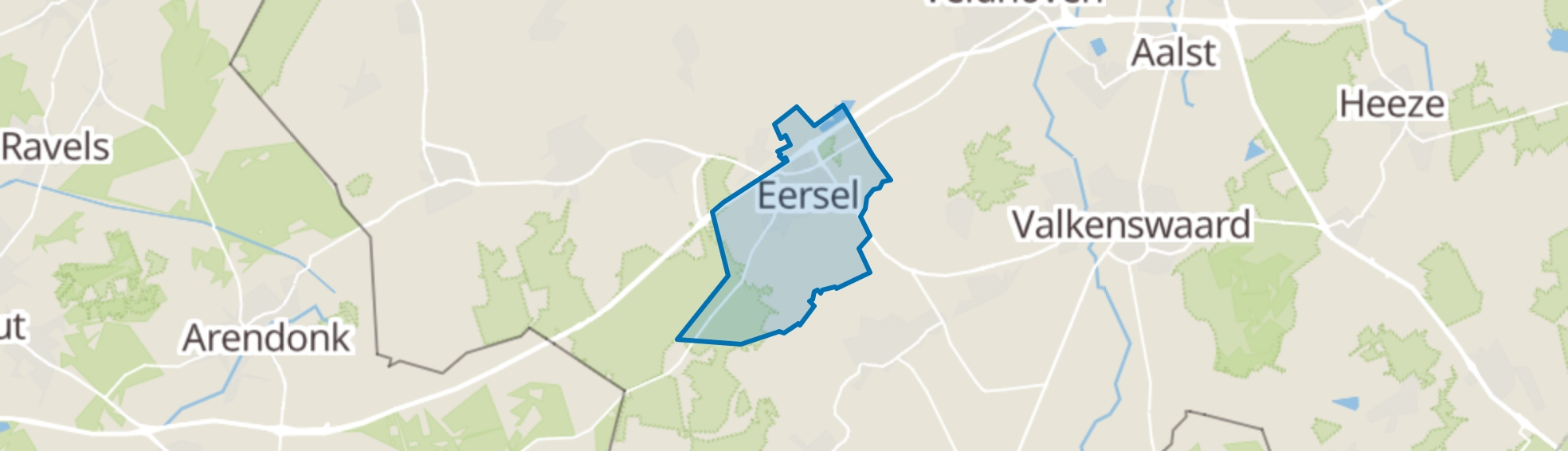 Eersel map