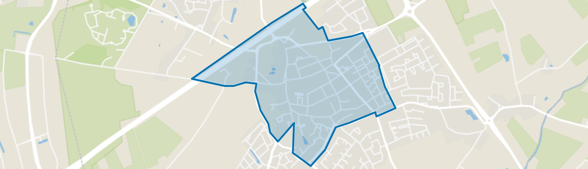 Eersel-kom en Lindeakkers, Eersel map