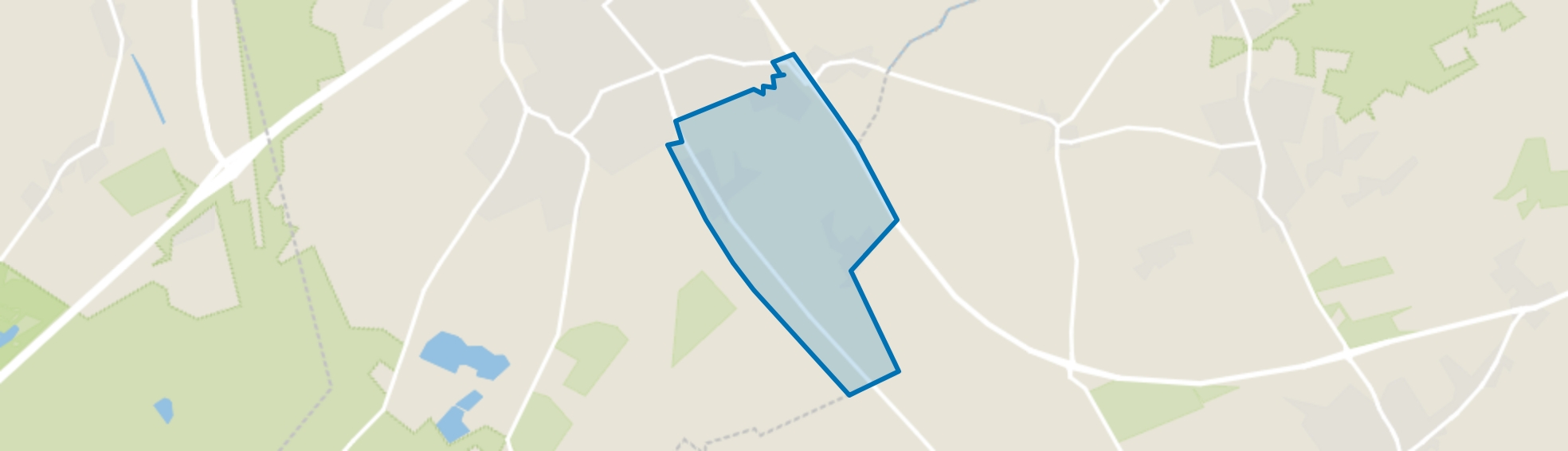 Stokkelen en Hoogstraat, Eersel map