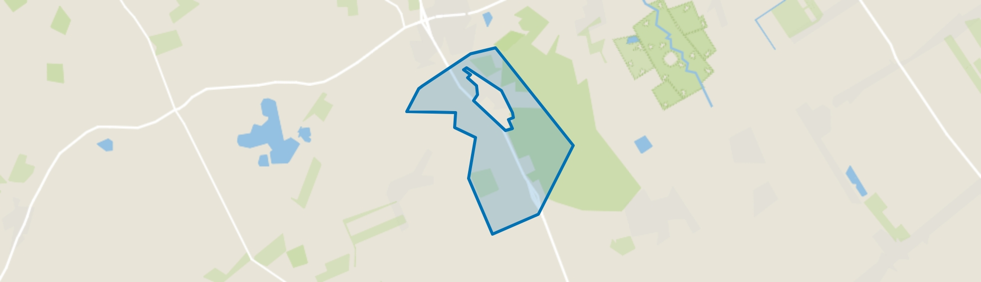 Verspreide huizen Ees, Ees map