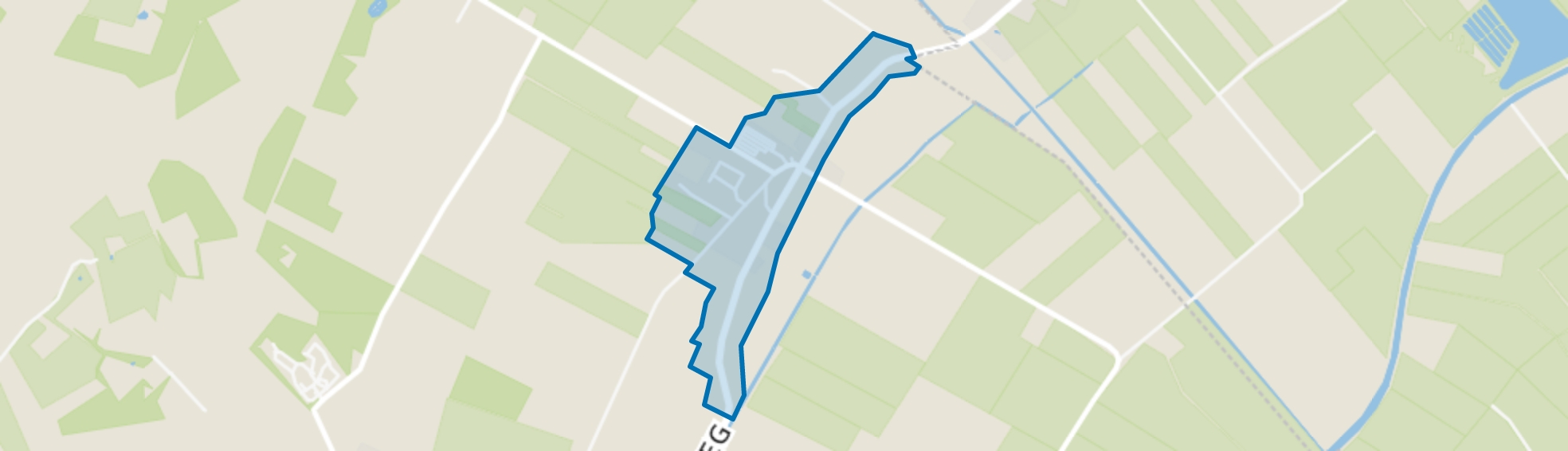 Eesveen, Eesveen map