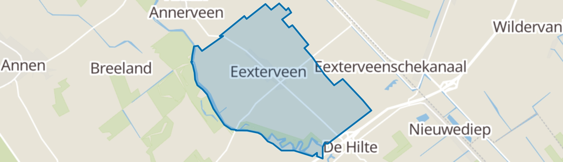 Eexterveen map