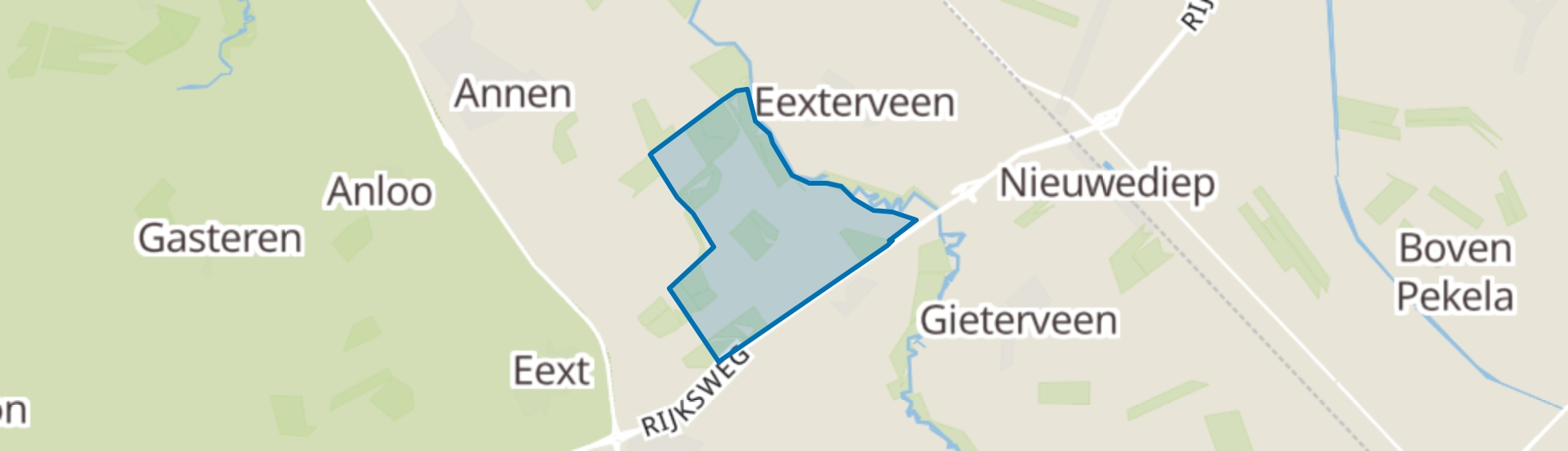 Eexterzandvoort map