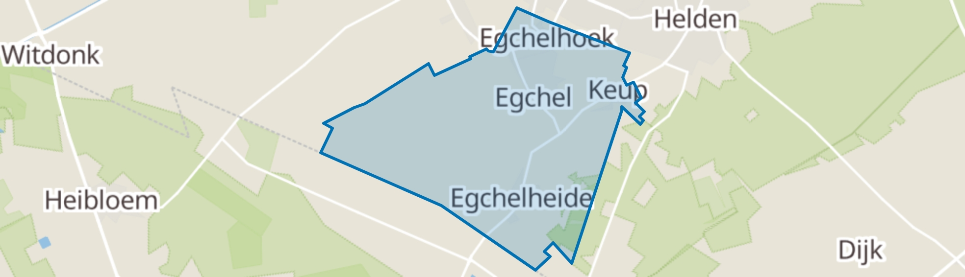 Egchel map