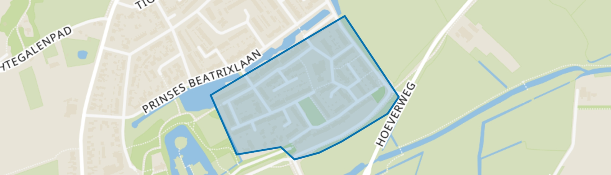 Slotplan, Egmond aan den Hoef map