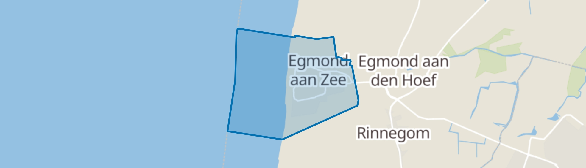 Egmond aan Zee map