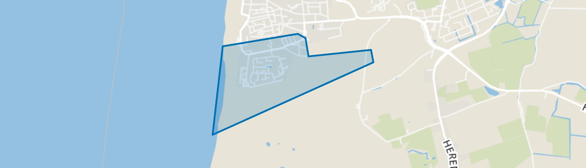 Zuid I en II, Egmond aan Zee map