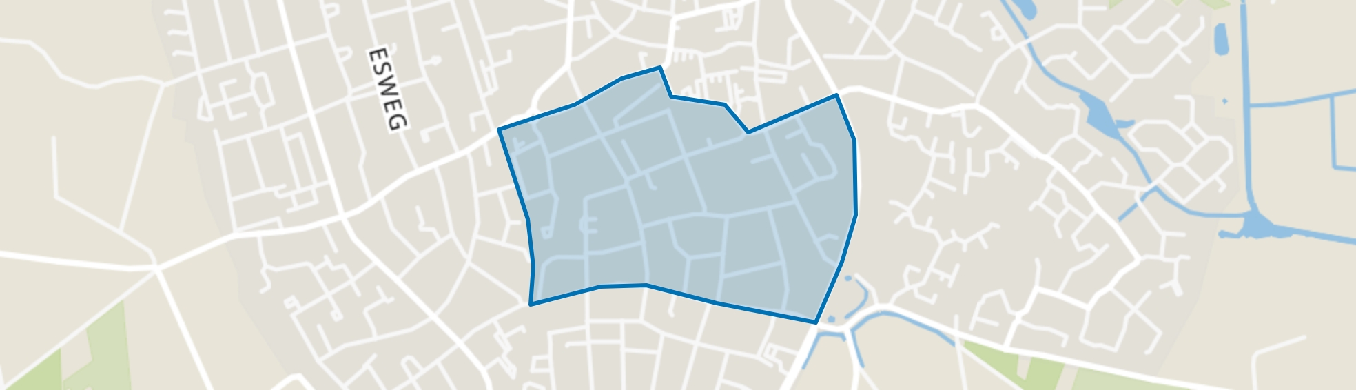 Prins Bernhardstraat eo, Eibergen map