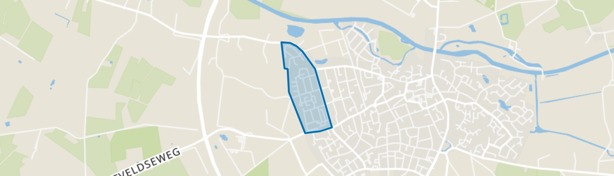 Westenesch-Hofrichter, Eibergen map