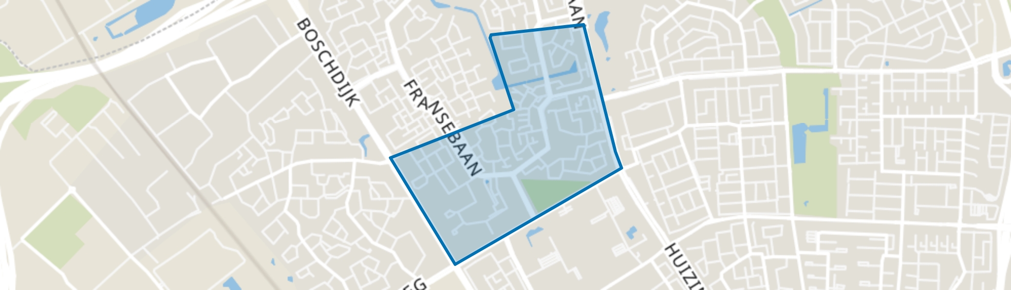 Achtse Barrier-Gunterslaer, Eindhoven map