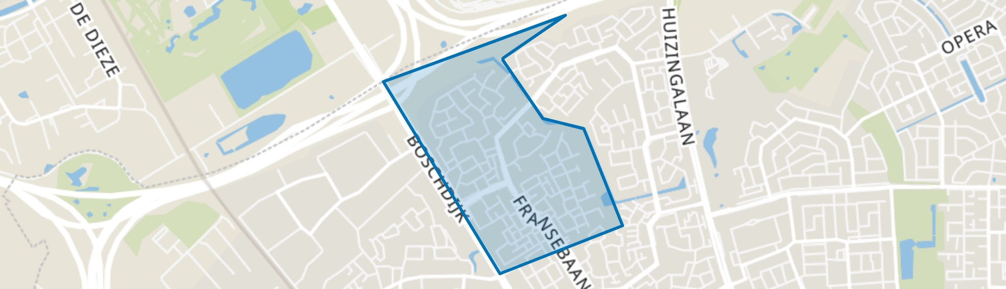 Achtse Barrier-Spaaihoef, Eindhoven map