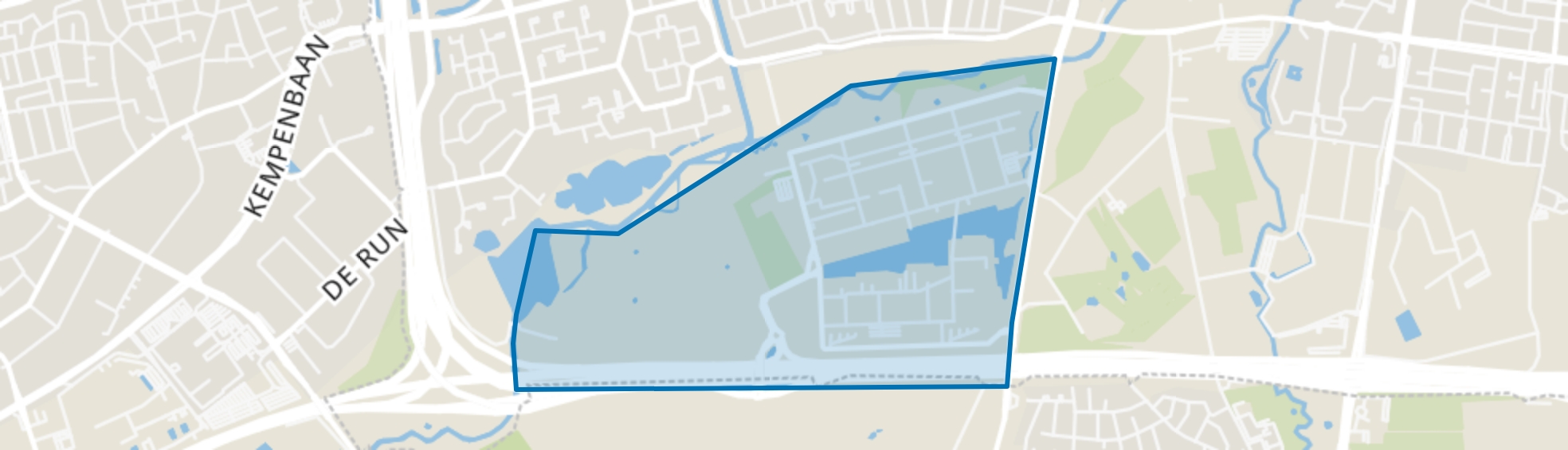Beemden, Eindhoven map