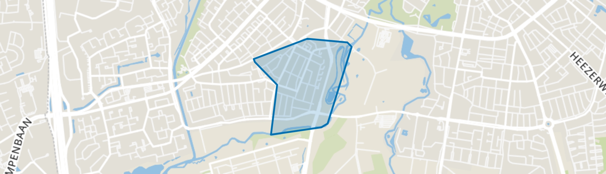 Bennekel-Oost, Eindhoven map