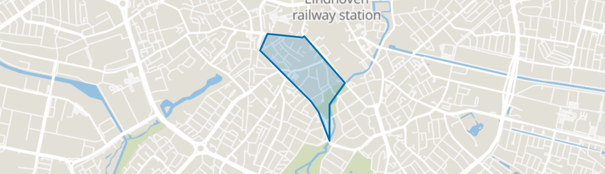 Bergen, Eindhoven map