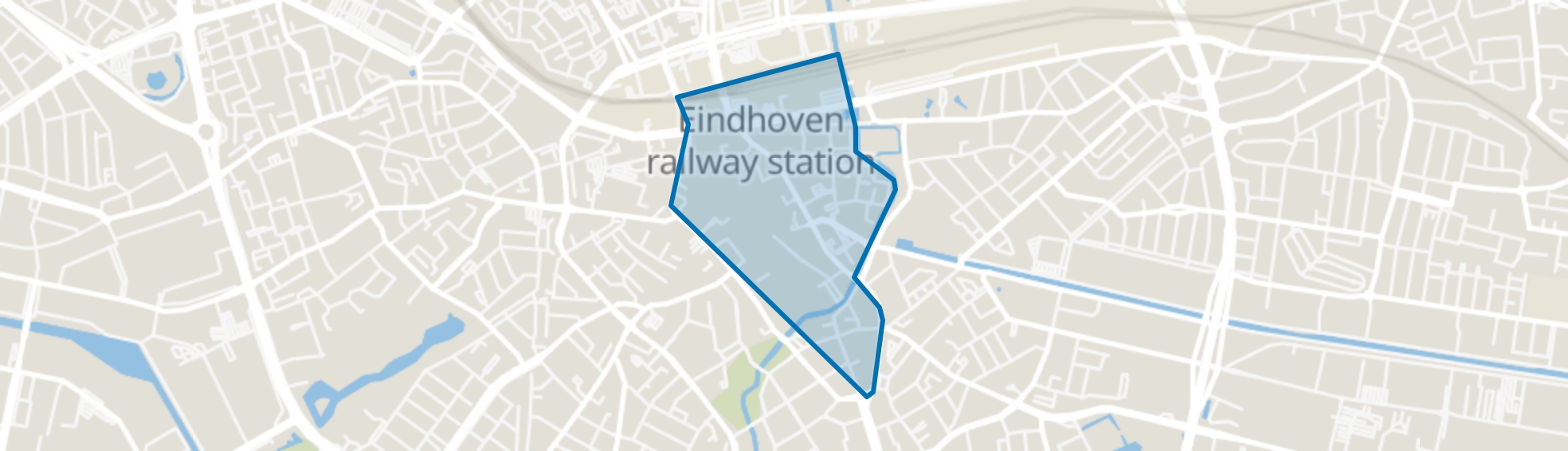 Binnenstad, Eindhoven map
