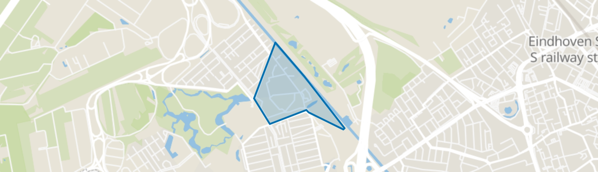 Bosrijk, Eindhoven map