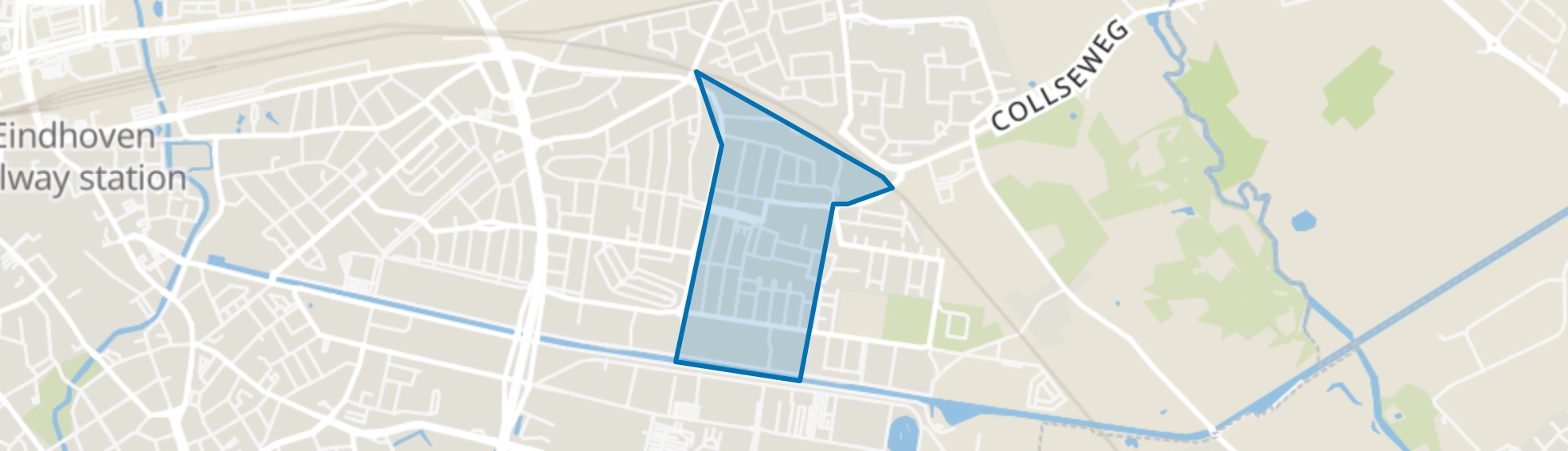 Doornakkers-Oost, Eindhoven map