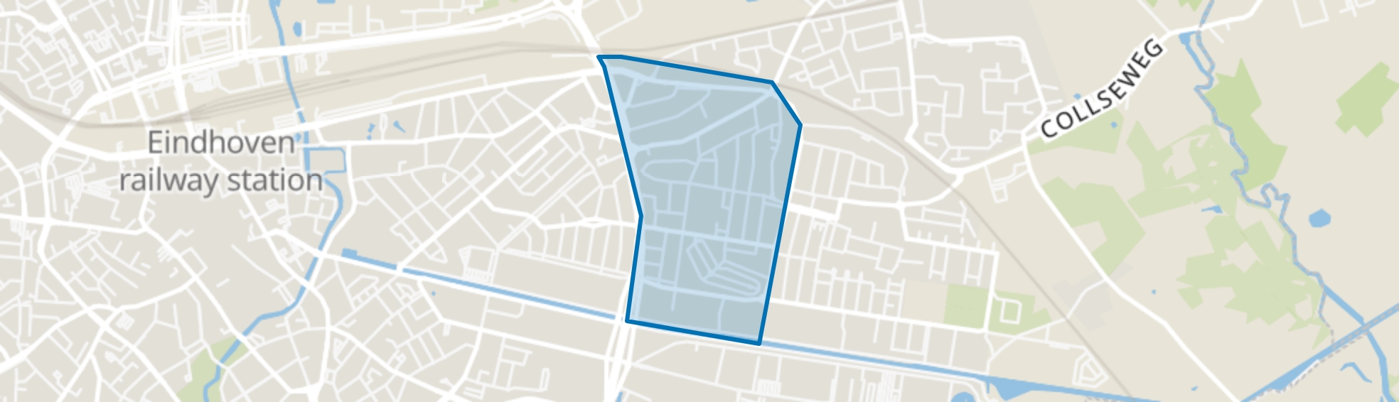 Doornakkers-West, Eindhoven map