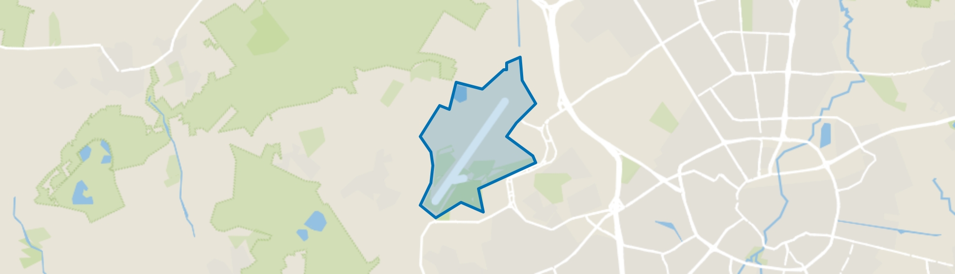 Eindhoven Airport, Eindhoven map