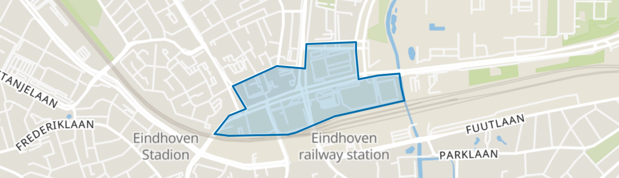 Fellenoord, Eindhoven map