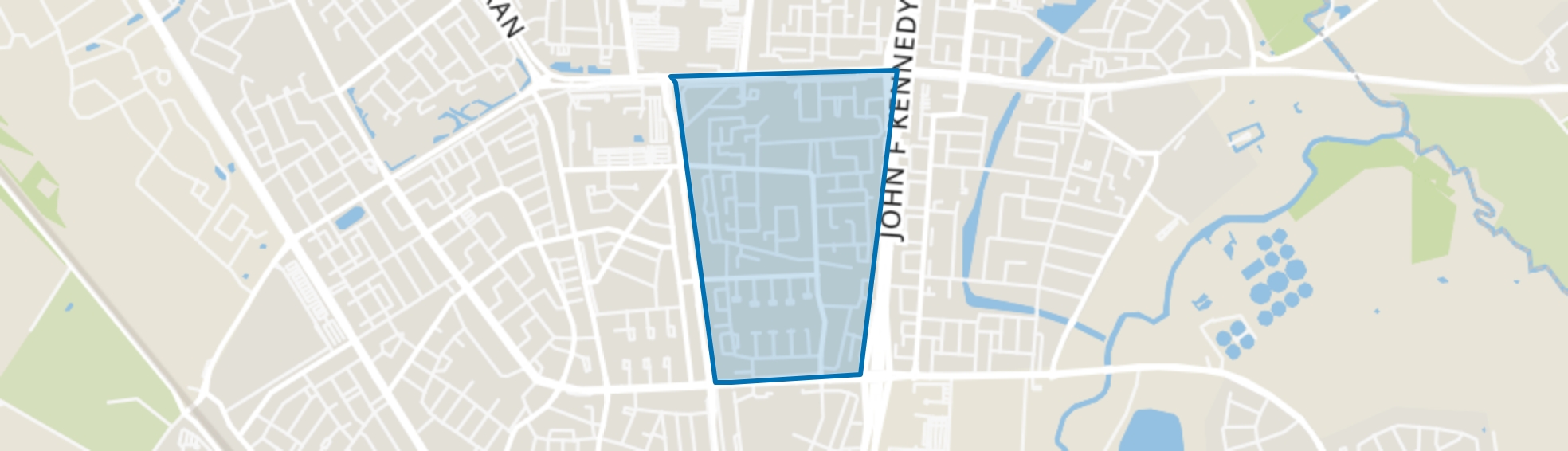 Generalenbuurt, Eindhoven map