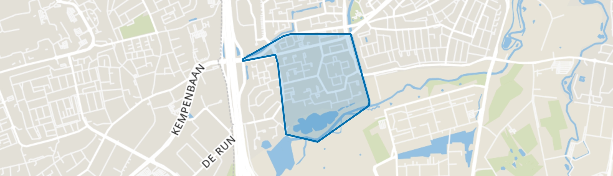 Hanevoet, Eindhoven map