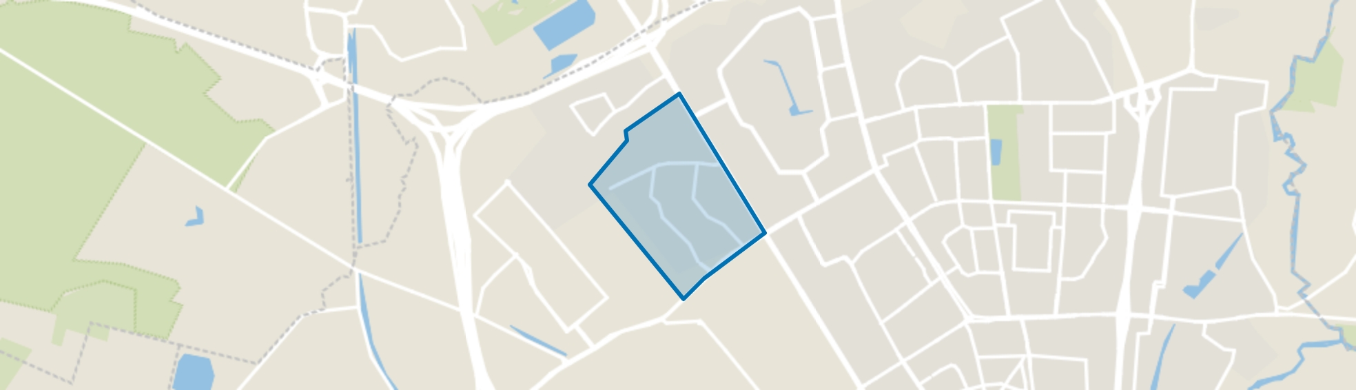 Kerkdorp Acht, Eindhoven map