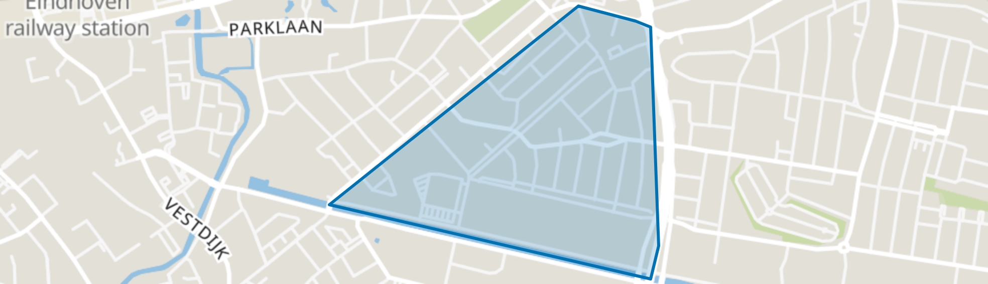 Lakerlopen, Eindhoven map