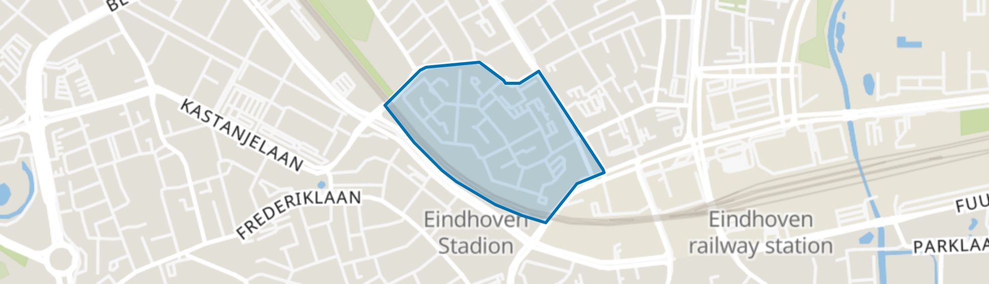 Limbeek-Zuid, Eindhoven map